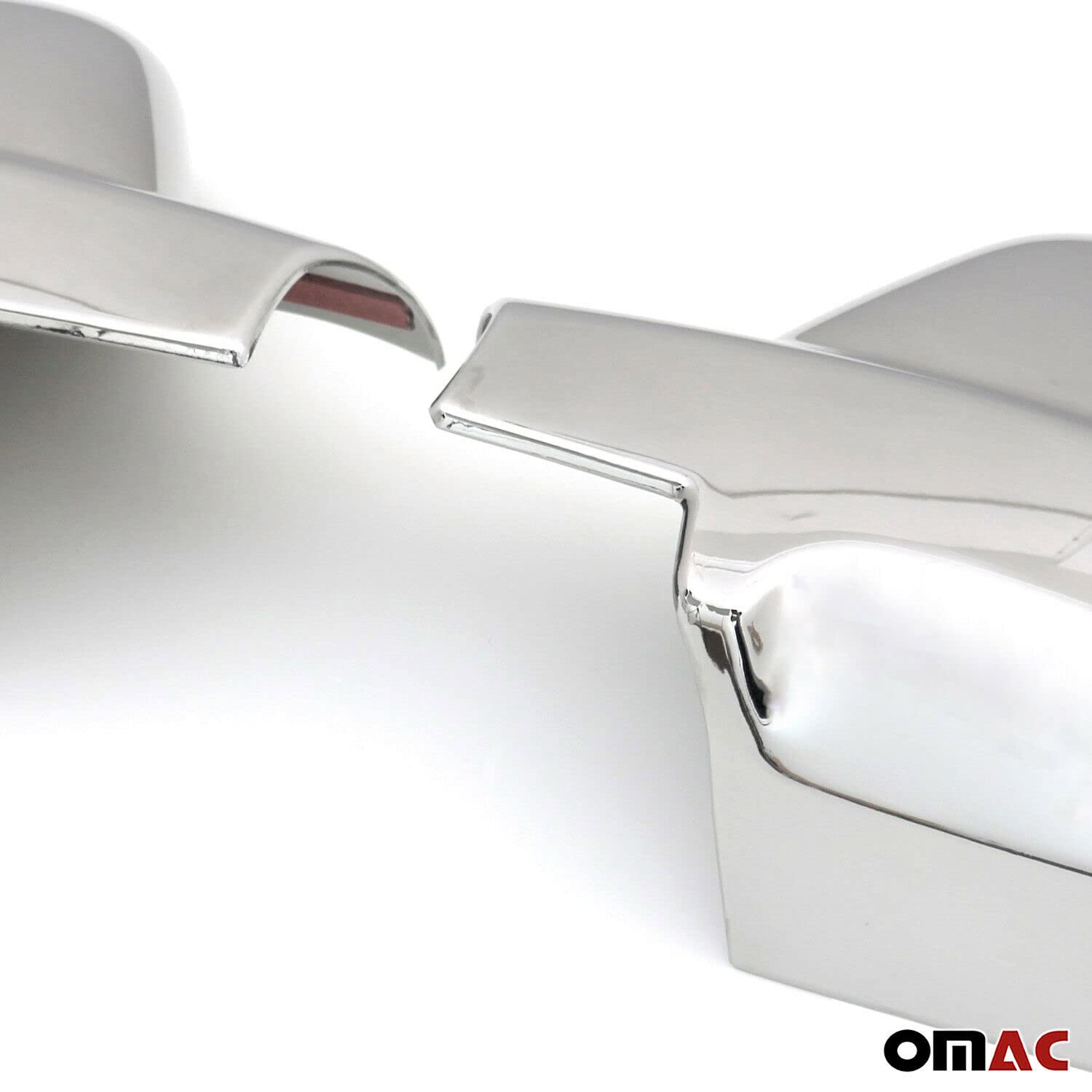 OMAC Nakładki na Lusterka Spiegelabdeckung kompatybilny z Peugeot Expert/Traveller 2016-2026 Chromowany ABS