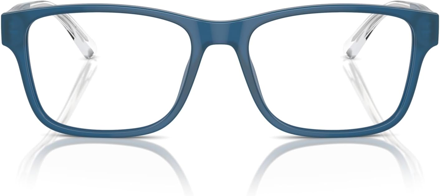 Emporio Armani mens Ea3239 Rectangular Prescription Eyewear Frames
