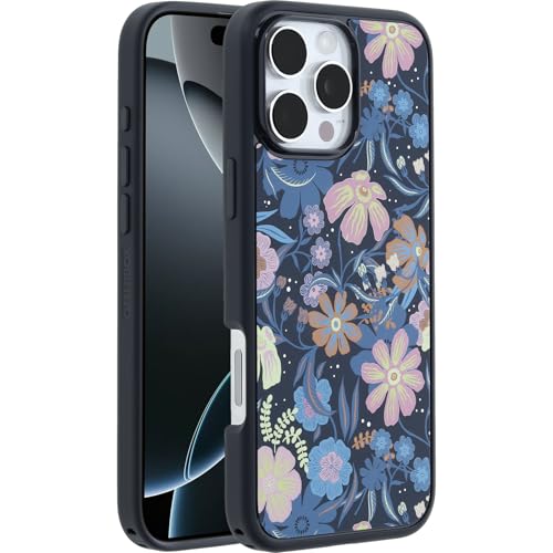 Image of OtterBox iPhone 16 Pro Max Symmetry Series Case - Fairy Fauna Purple - Ultra-Thin, Sleek iPhone Case, Cute & Pretty Floral iPhone Case