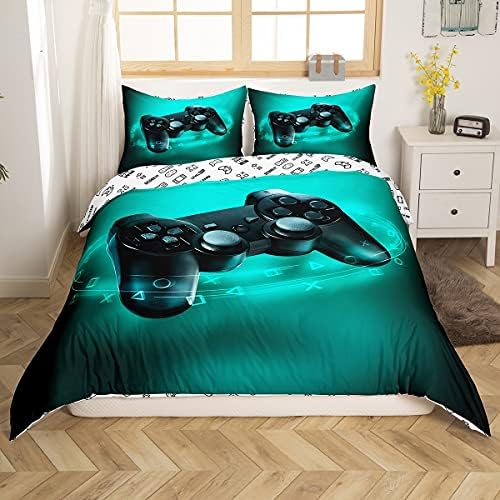 Cute Dog Bedding Set Toddler Cartoon Dogs Beds Set for Boys Girls Kids Pet Dog Puppy Animal Lover Duvet Cover Set Nice Dog Paw Room Decor Single Size Comforter Cover Lovely