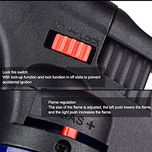 Image of Plastic Stylish Butane Lighter Sharp And Small Jet Flame Refillable Cigarette Lighter Variation (Pack Of 2)