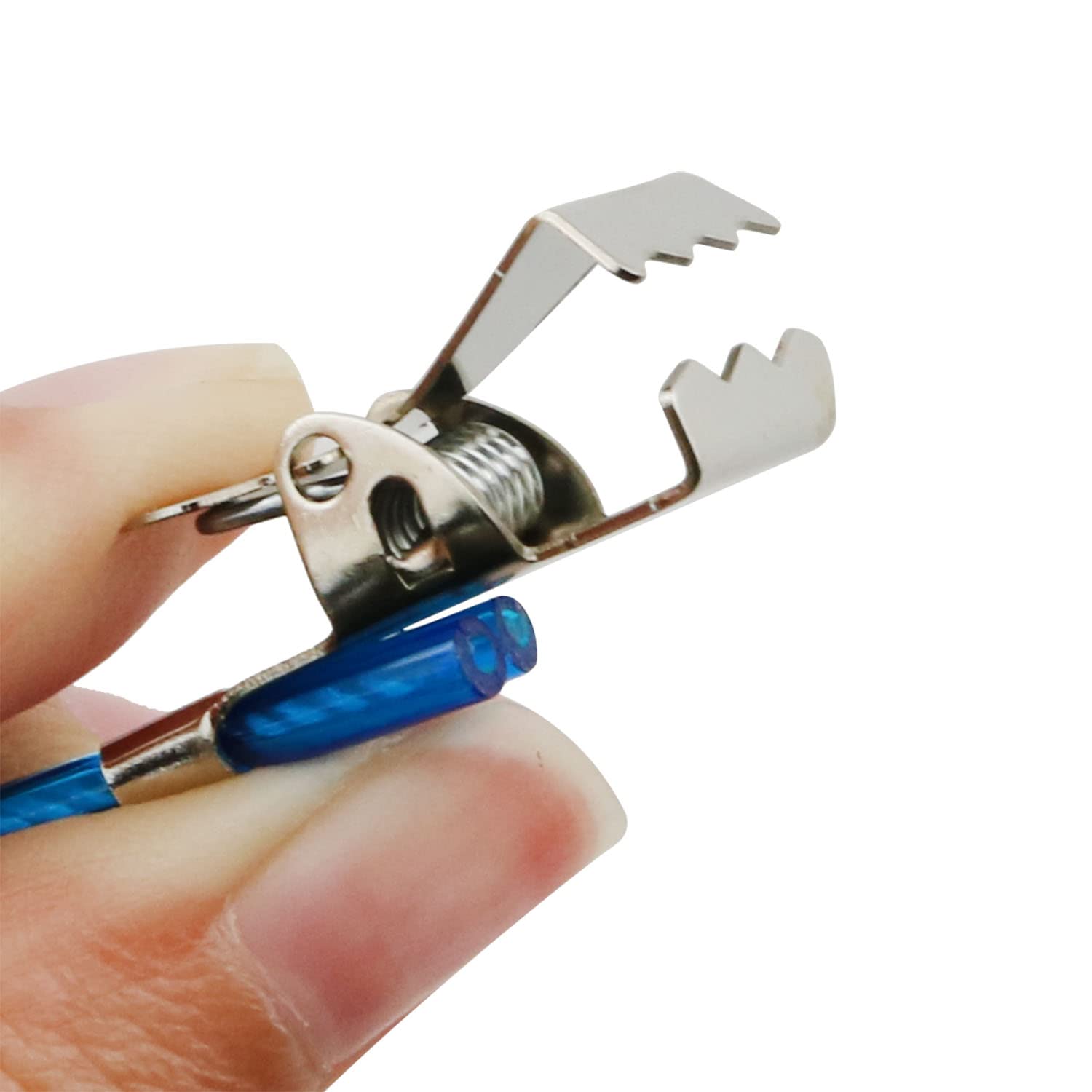 4 Clip Porta Asciugamani In Metallo – Con Passante – Antiruggine – Per Cucina E Bagno - 3
