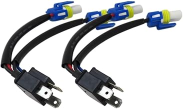 9003 H4 to 9005 9006 2Pcs Conversion Wire Harness Head Light Adapters for 2012-2017 Volkswagen Beetle