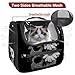 otnrnondcl Sugar Skull Daisy (2) Pet Travel Carrier | Ventilated Comfortable Design with Safety Features | Ideal for Small to Medium Sized Pets Cats, Dogs etc