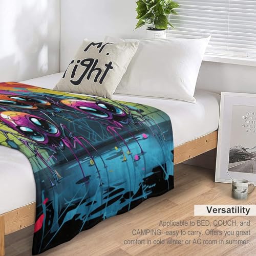 Couverture araignée en flanelle douce pour vos soirées canapé - 7