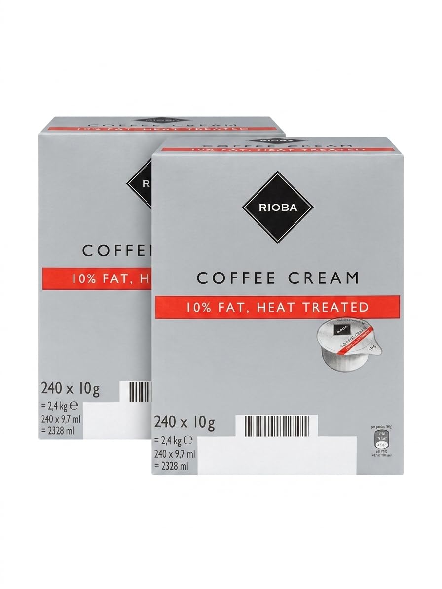 Rioba Coffee Cream Kaffeesahne 2er Set 2x240 à 10g 4,8kg