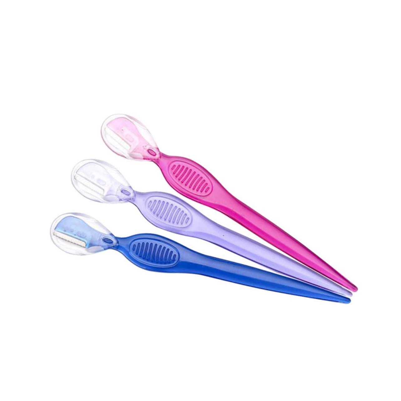 Outanaya Eyebrow Razor 3-Piece Set Durable Stainless Steel Lightweight Beauty Makeup Tool