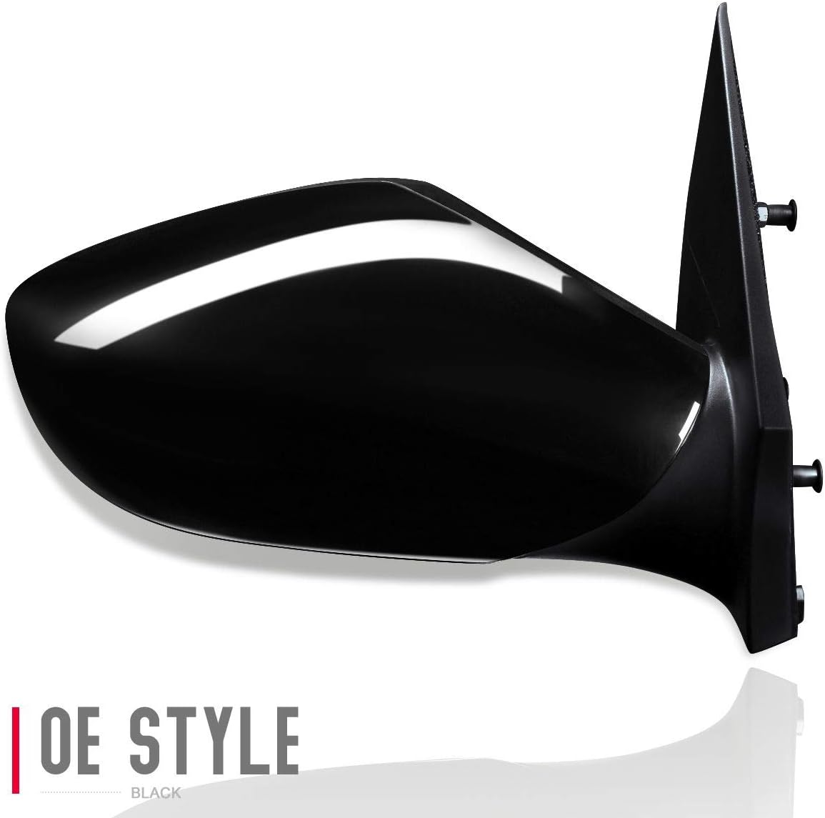 Auto Dynasty HY1321166 OE Style Powered+Heated Passenger/Right Side View Door Mirror Compatible with Hyundai Sonata 11-14