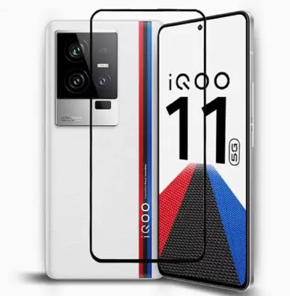 Dashmesh Shopping® Tempered Glass Screen Protector for iQOO 9T 5G / Neo 7 5G / 11 5G (Edge to Edge Black) (B0C16XXRCV) Amazon Price History, Amazon Price Tracker