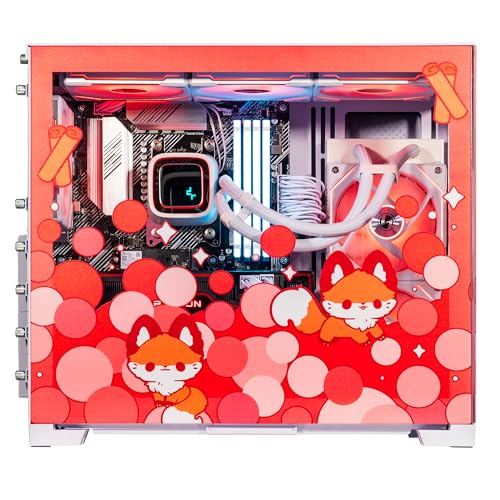 Image of Velztorm Cinnamon Fox Custom Built Gaming Desktop PC (AMD Ryzen 7 5700X, Radeon RX 9070 XT, 32GB DDR4, 2TB PCIe SSD, RGB Fans, 240mm AIO, 850W PSU, WiFi 5, Bluetooth 5.0, RJ-45, Win 11 Home)