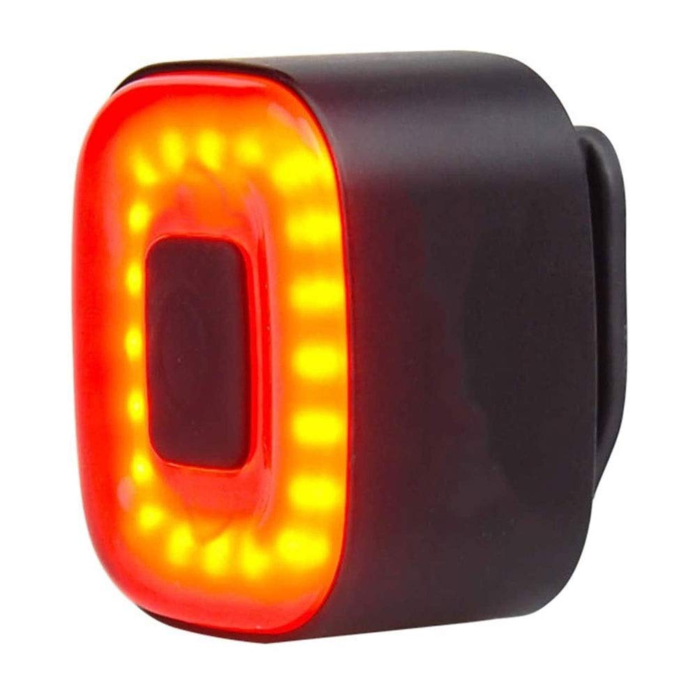 Bike Light. USB Luce ricaricabile della coda della bicicletta. Freno del sensore intelligente, posteriore rosso ad alta intensità GUIDATO Gli accessori si adattano a qualsiasi bicicletta stradale