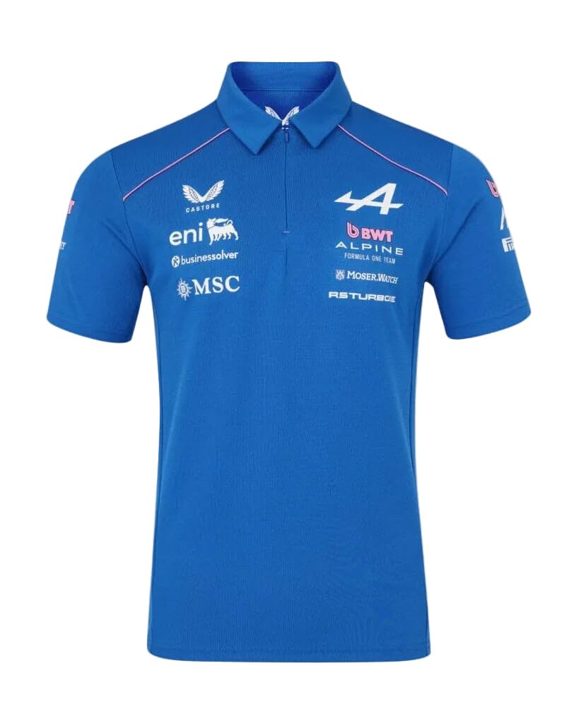 Official Men’s Bwt Alpine Formula One Team Polo Shirt