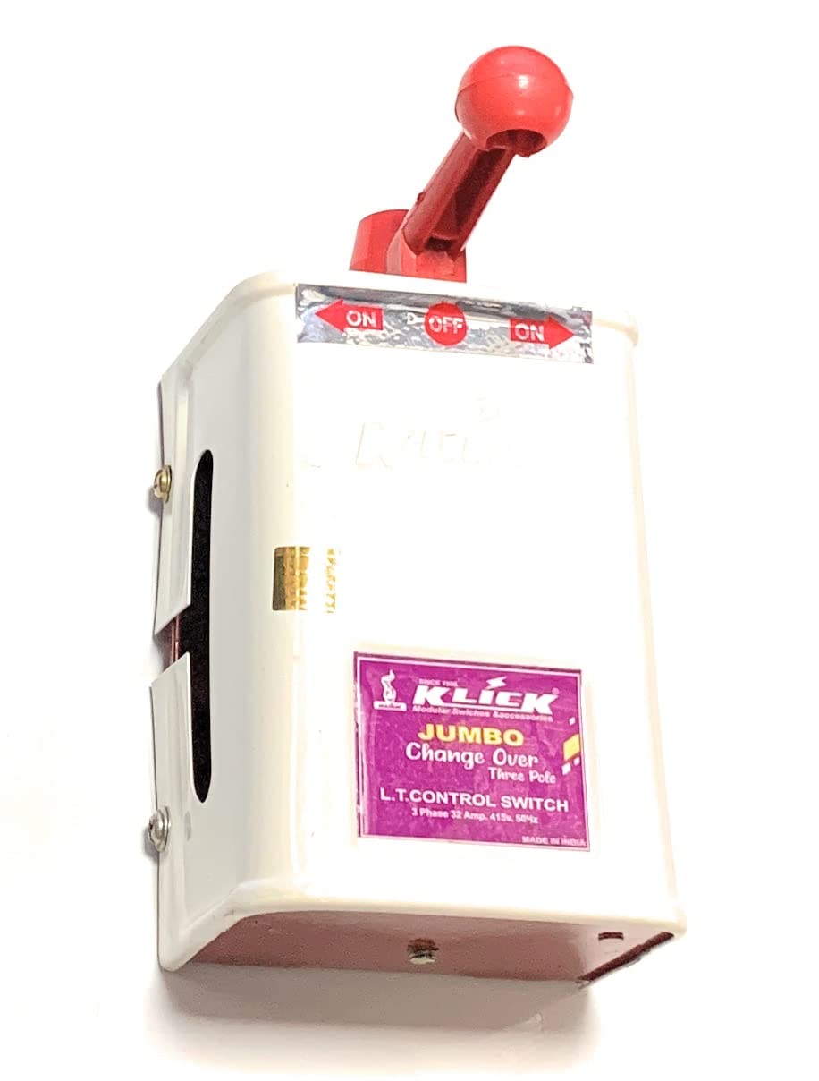 Litost® Change Over Switch Three Pole ON-OFF-ON 32 Amp, 3 -Phase, 415-Volts 50Hz-picture-16