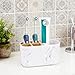 Imagen de BelleFlair Soporte para cepillos de Dientes Organizador de baño con 5 Compartimentos para Cepillo de Dientes eléctrico