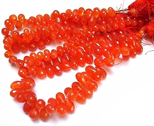 Carnelian drop briolettes LKBEADS pour créer des bijoux bohèmes chics d'été faits main