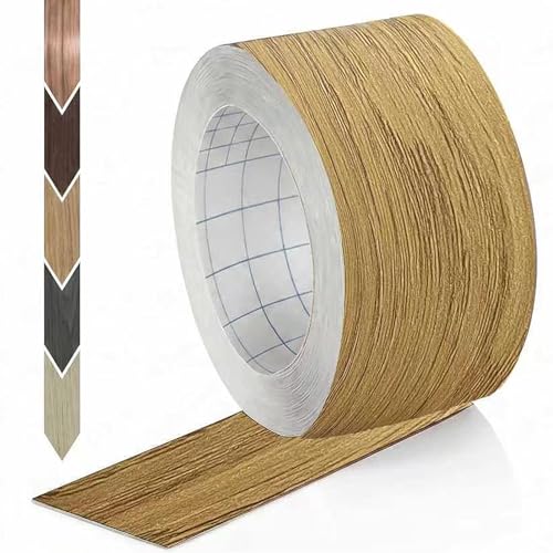 Image of GSCIT Club Wood Grain Repair Tape, 2.3 inch X 15ft Self Adhesive Oak Grain Repair Patch for Tables, Chairs, Baseboards, Doors, Windows, Floors, Handicraft DIY.