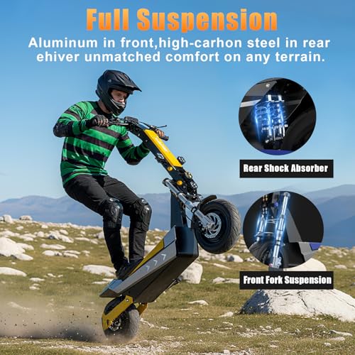 Tomofree Fast Electric Scooter, 6000W/3000W,60V 35Ah Off