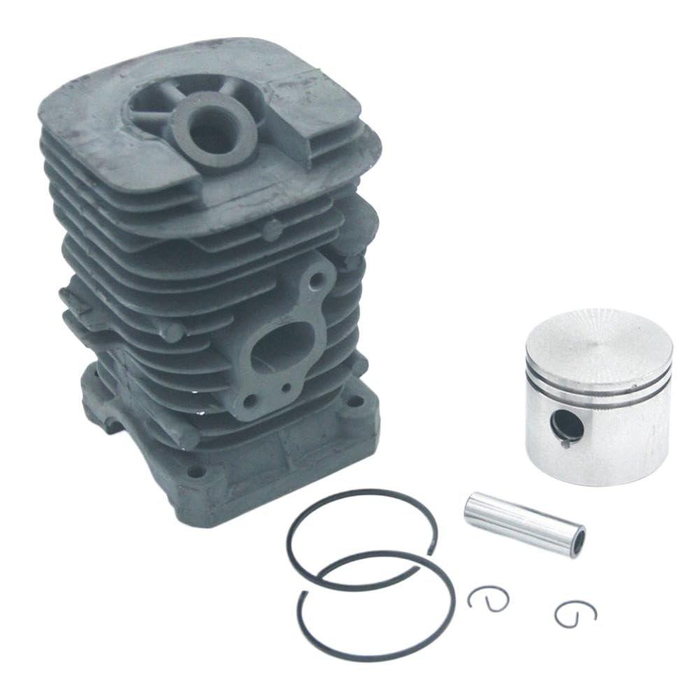 Emzswzwpt Ships From: China Mainland Cylinder Piston Kit 41.1Mm Compatible With Chainsaw Models 2035 Cs2137 Cs2138 Replacement For Part Numbers 530 01 25-52 530 03 79-35 530 01 24-24 530 06 97-20(Ships From: China Mainland)