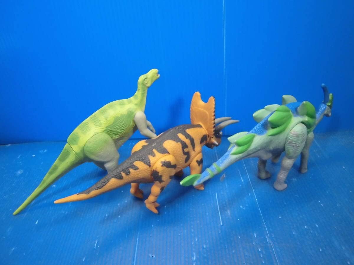 Yahoo!オークション - 4-1-7 古代王者恐竜キング＋恐竜 ソフビフィギュ