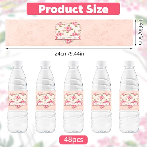 URROMA Mother's Day Water Bottle Labels - Image 2