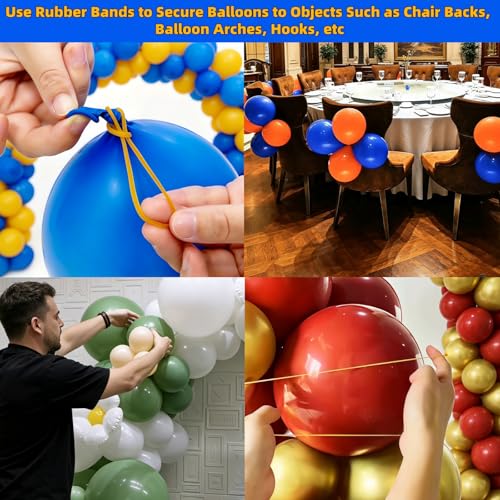 Pinces transparentes pour arche de ballons et élastiques pour décor de mariage - 6