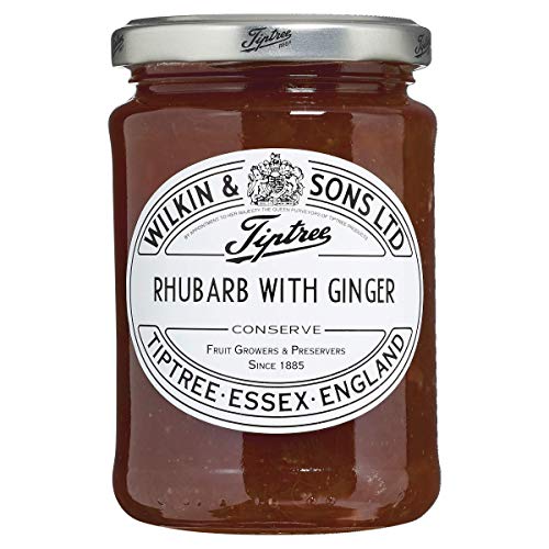 Tiptree - Mermelada de ruibarbo y con jengibre 340 g - Caja...
