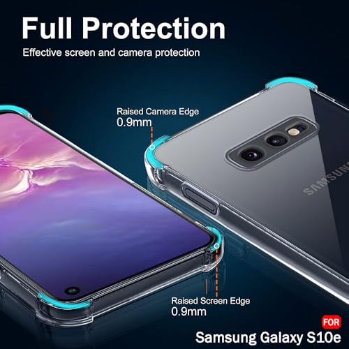 Image of TheGiftKart Transparent Crystal Clear Back Cover Case for Samsung Galaxy S10E | Shockproof Soft TPU Case | Cushioned Edges for Ultimate Protection Back Cover Case (TPU, Transparent)