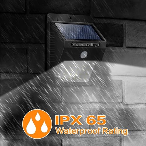 Image of 20 LED Solar Wall Light | Wireless & Waterproof Night Light | Outdoor Light for Home, Garden, Terrace, Balcony & Pathways(20 LED Light, 3)