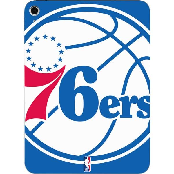 Skinit Decal Tablet Skin Compatible with iPad 11th Gen (2025) - Officially Licensed NBA Philadelphia 76ers Large Logo Design