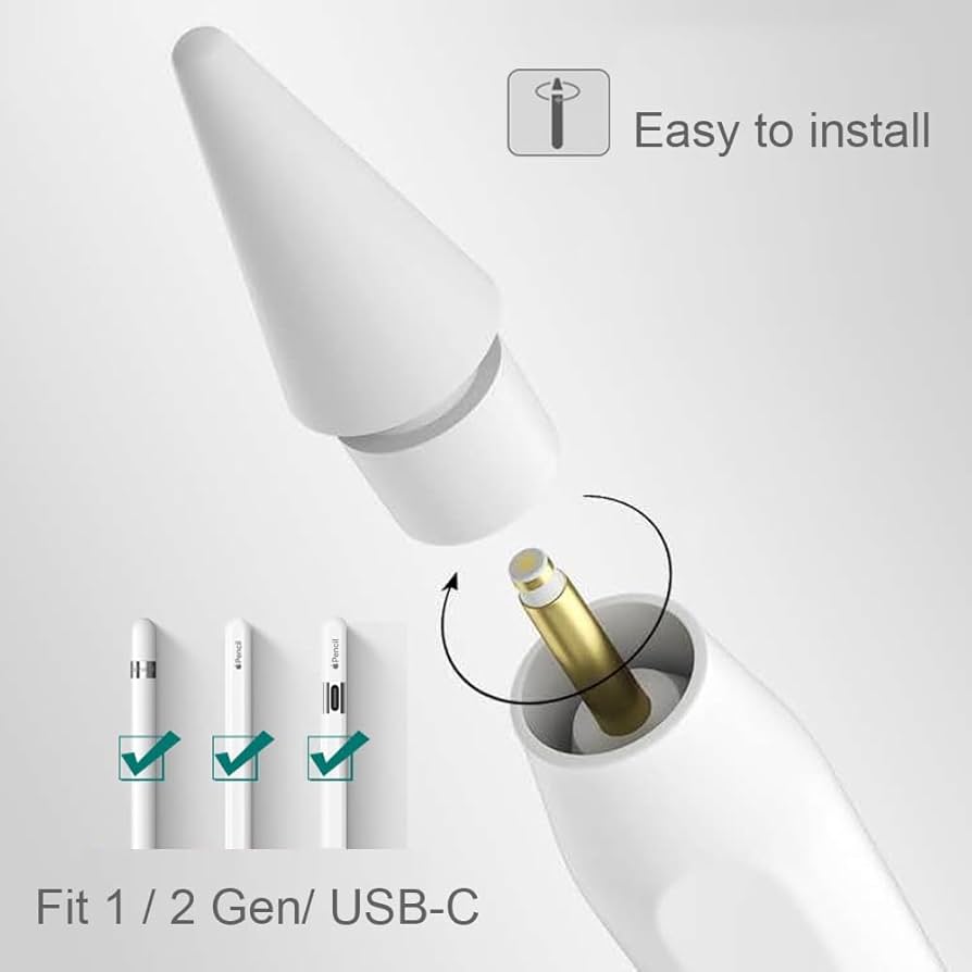 Amazon.com: Replacement Tips for Apple Pencil 2nd Generation/ 1st Amazon.com: Replacement Tips for Apple Pencil 2nd Generation/ 1st