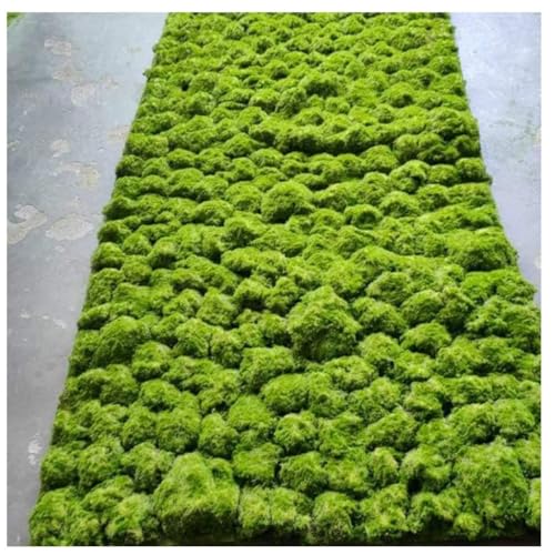 Artificial Moss Decorative Preserved Moss Topiary for Entryway Decor Hotel Lobbies(4 Size)