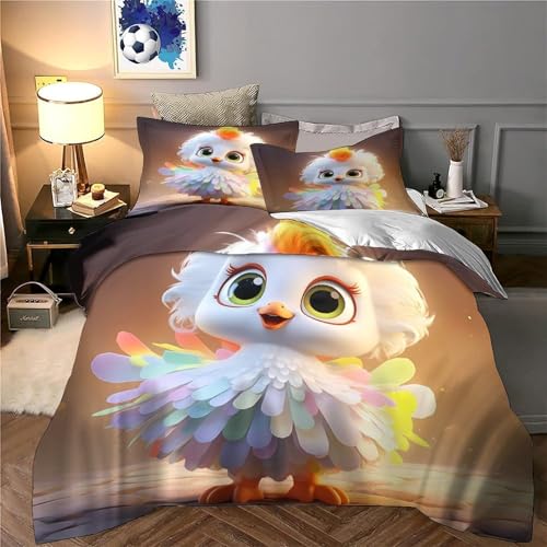 Parure de lit 3D effet coucher de soleil à cheval en microfibre premium Super King - 6