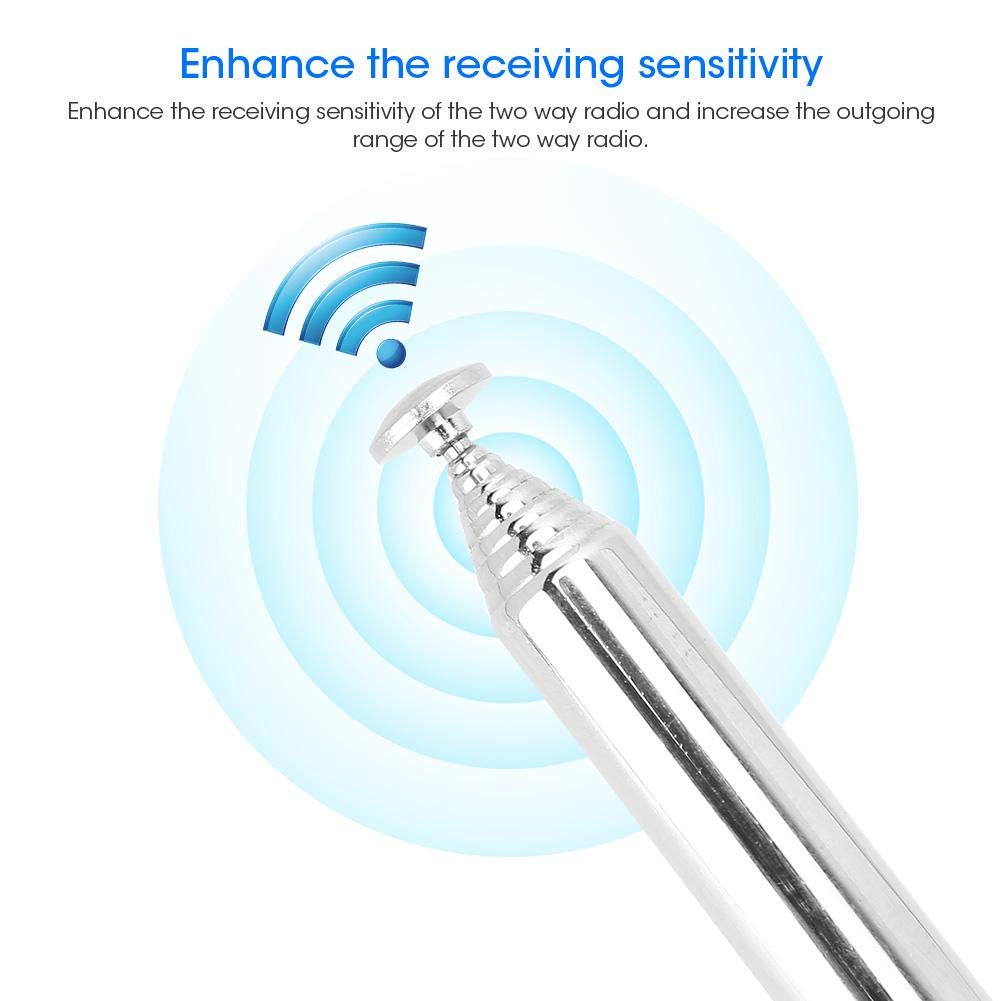 Heayzoki Antenne Télescopique, Antenne Longue Portée à Gain élevé, Antenne Pliante Pour GPS Portable Astro 320430900 / Alpha 50100