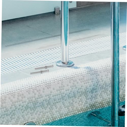 6 tornillos decorativos para escalera de piscina miniatura 4