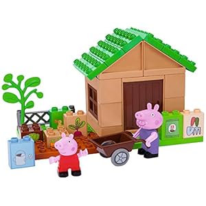 BIG 800057105 “Bloxx Peppa’s tuin bouwstenen set