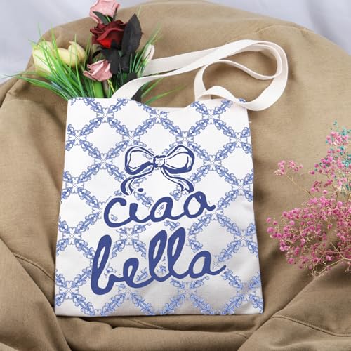 Bolso Tote Lywjyb Birdgot Italy Ciao Bella miniatura 2