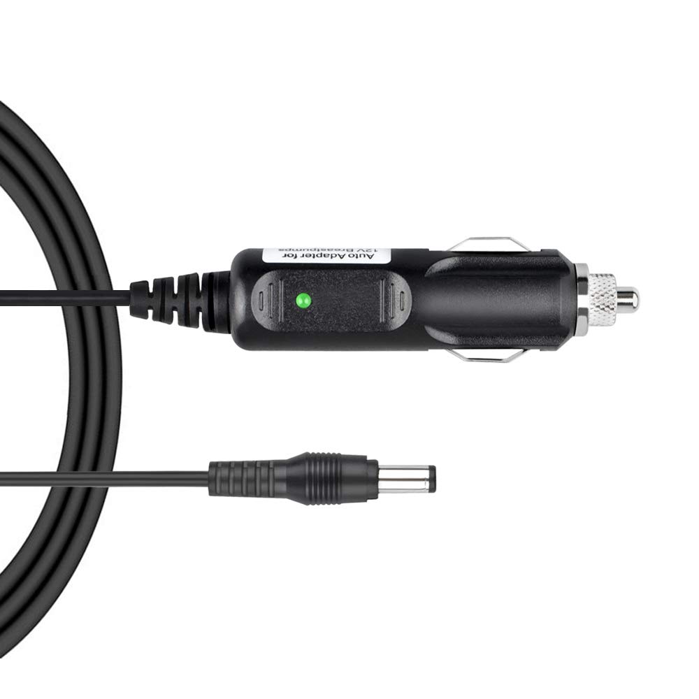 12 Volt Vehicle Lighter Adaptor for Medela Pump-in-Style Breast Pump, Freestyle and Lactina Pumps. Replacement Auto Adapter for Medela Part # 67153 and Medela Battery Holder