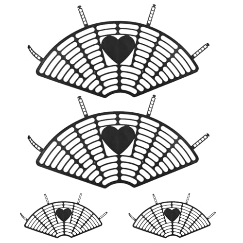 SUPVOX 4pcs Bicycle Rear-Wheel Guardrail: Protective Net for Electric Bikes