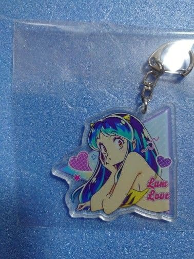 うる星やつら ラムちゃん キーホルダー　レトロ　レア ラムちゃん うる星やつら フィギュア 珍 96年 レトロ レア 昔