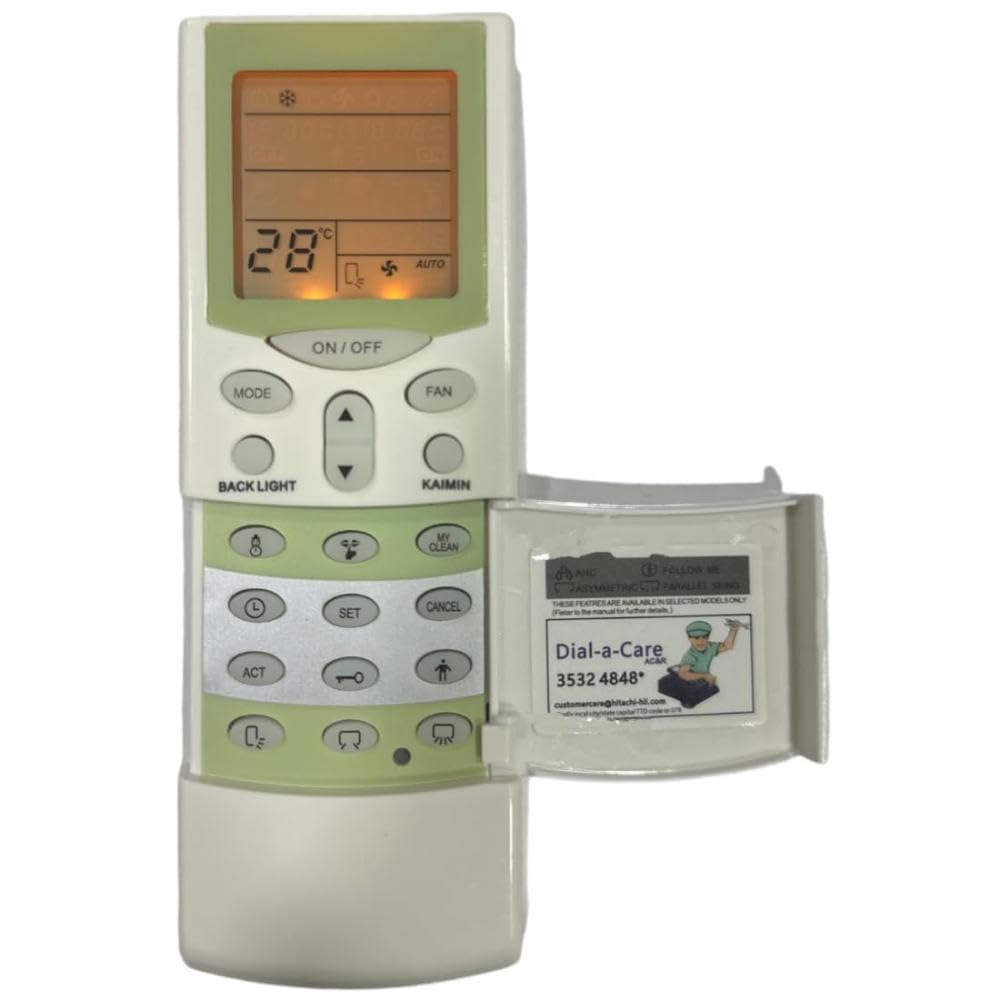 See full amazon price history chart for Emrse 1 Years Warranty AC Remote Compatible for Hitachi ac Remote with Backlight & Remote Stand (K-59),White (Suitable with Split & Window AC) Emrse 1 Years Warranty AC Remote Compatible for Hitachi ac Remote with Backlight & Remote Stand (K-59),White (Suitable with Split & Window AC) (B0D26T5PM6) Amazon Price History, Amazon Price Tracker
