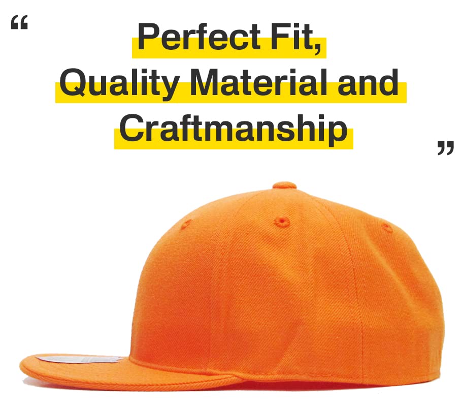 Image of KBETHOS Original 6 Panel Flat Brim True-Fit Fitted Cap