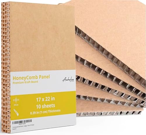 10 Honeycomb Kraft Panel 17 x 22 Inch – Ultra