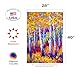 Toland Home Garden 109553 Blissful Birches Fall Flag 28x40 Inch Double Sided Fall Garden Flag for Outdoor House Flag Yard Decoration