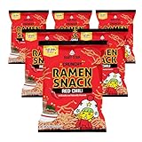 Baby Star Crunchy Ramen Snack Tiny (Red Chili)