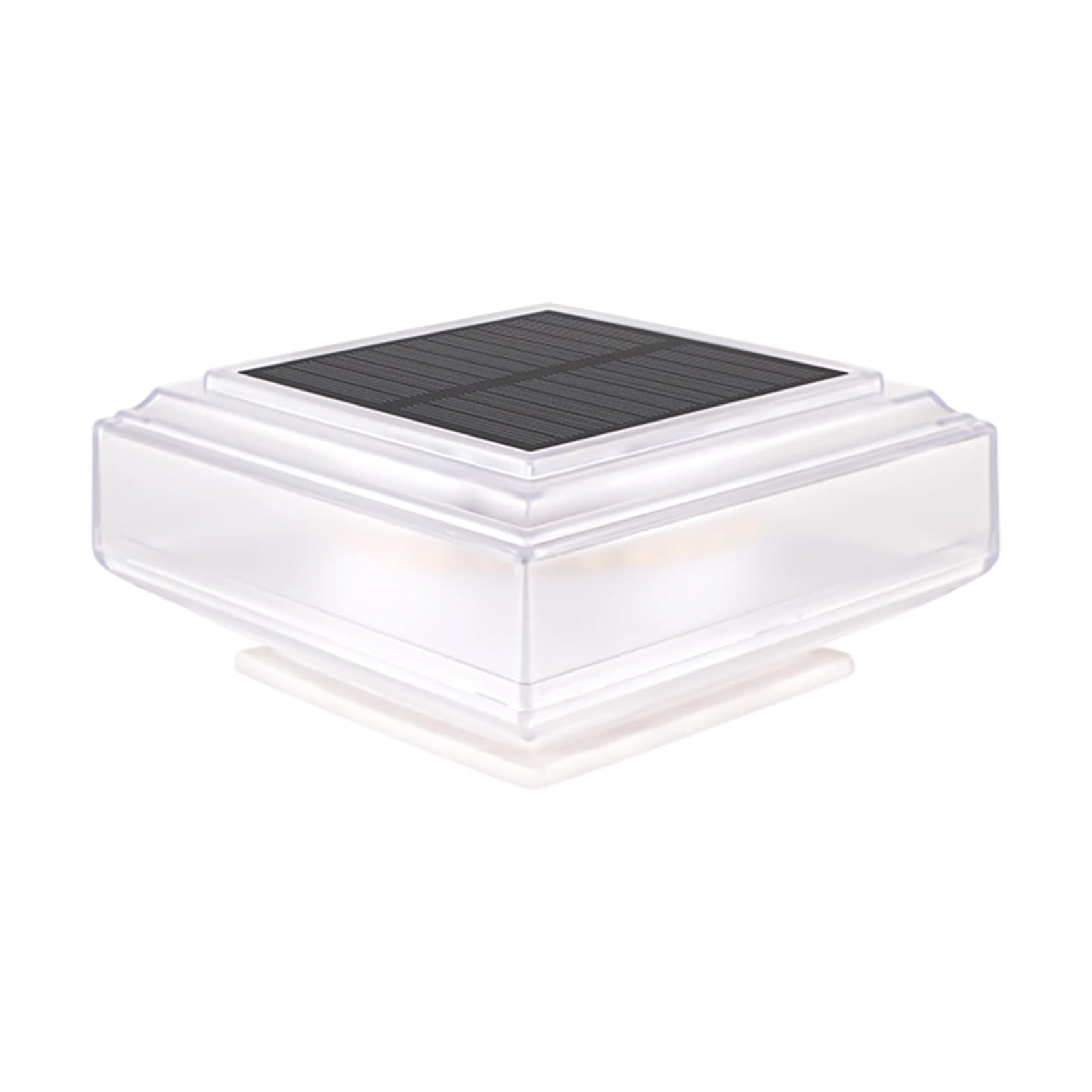 Luces solares de poste plásticas e impermeables para olvidarse de los cables 8