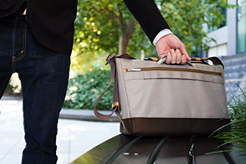Moshi Aerio Messenger Bag for up to 15" MacBook Pro, Men Shoulder Strap Bag, Camera Briefcase3