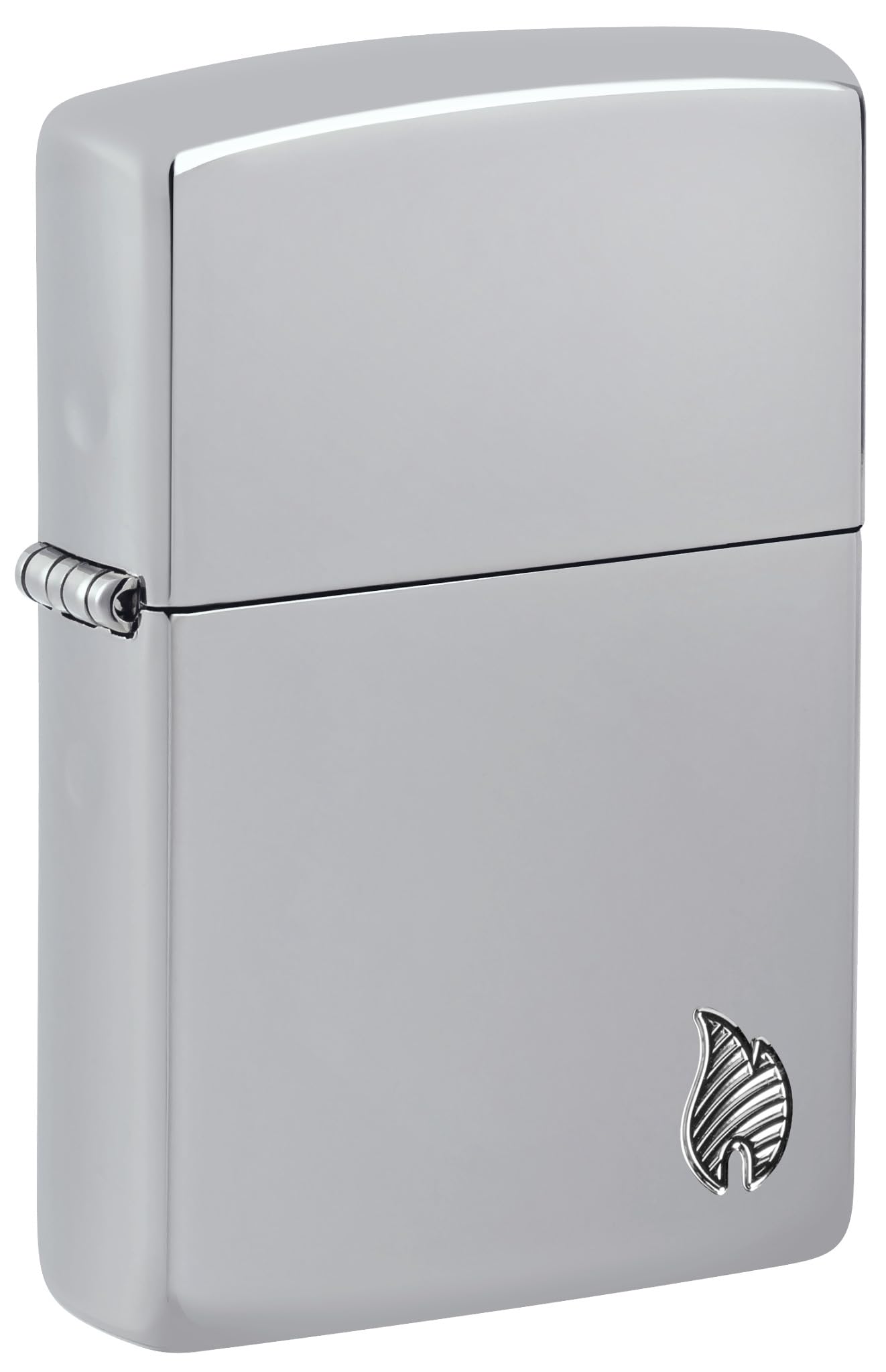 Briquet Tempête Zippo rechargeable chromé avec gravure profonde et boîtier blindé résistant