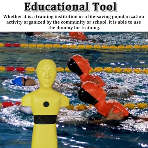 Muñeco de Entrenamiento para Rescate Acuático con 3 Agujeros miniatura 6