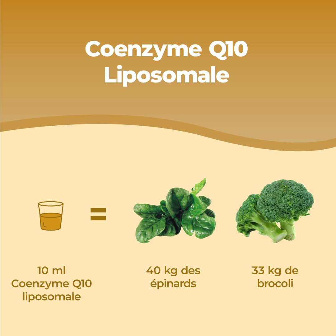 Bandini® Coenzyme Liposomale Q10 200mg Extra Fort | Vegan, Antioxydant puissant - CAVAQ10® 100% Ubiquinone forte & pure - Coq10 fermenté, haute biodisponibilité, testé en laboratoire, qualité premium
