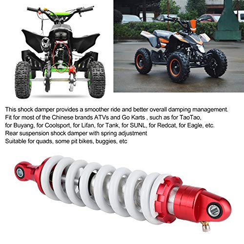 330mm Quick Strut i montaż sprężyny śrubowej Regulacja amortyzatora Amortyzator tylny bagażnik sprężynowy do Pit Quad Dirt Bike ATV
